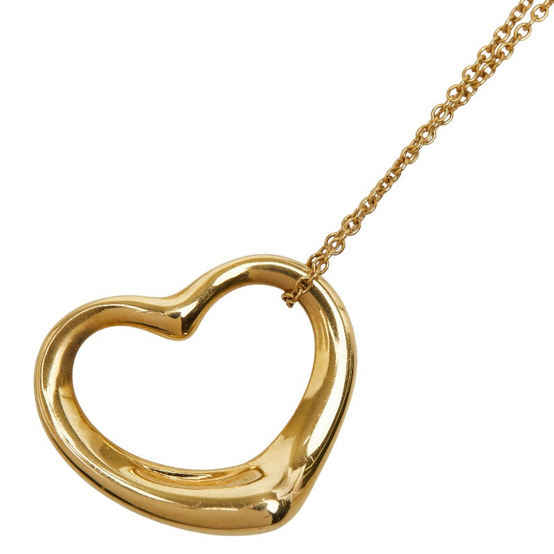 Tiffany & Co. Open Heart Au750 Necklace