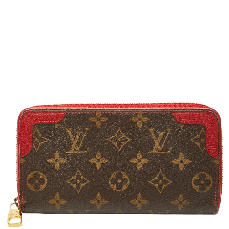 Louis Vuitton Zippy Wallet Retiro Monogram Long Wallet