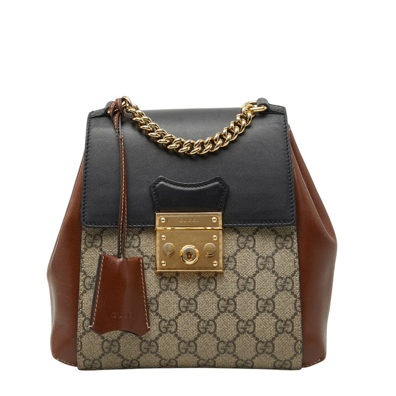 Gucci Padlock GG Supreme Backpack