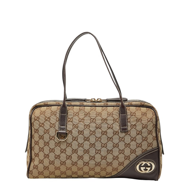 Gucci GG Canvas Interlocking G Handbag