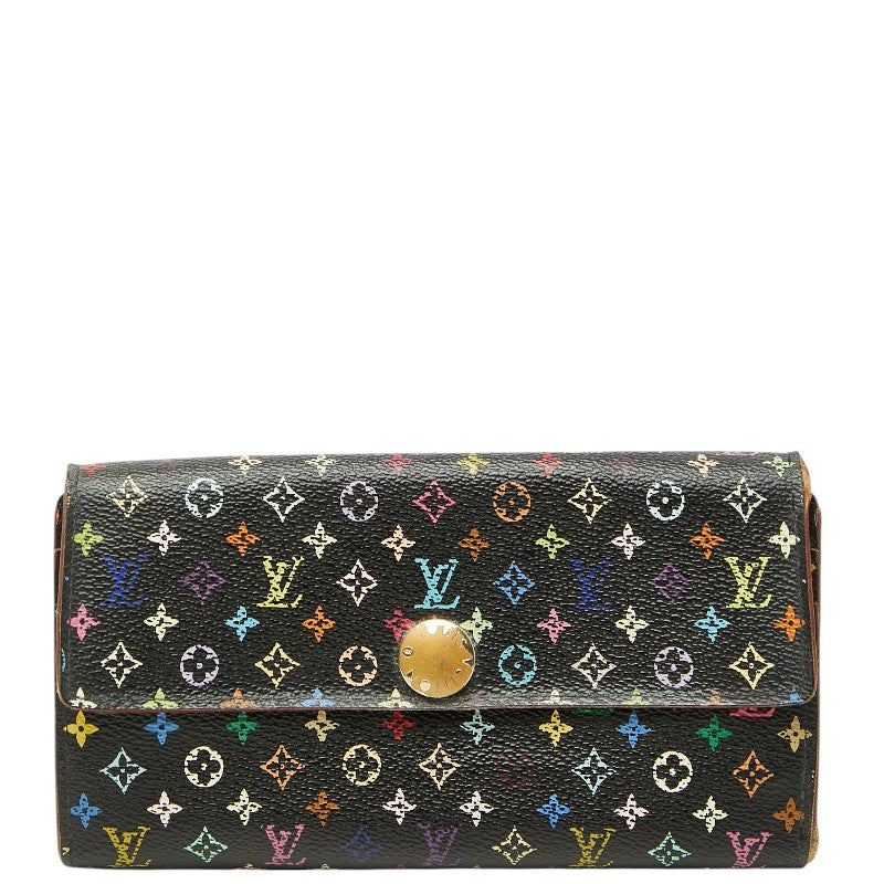 Louis Vuitton Monogram Multicolore Portefeuille Sarah Wallet