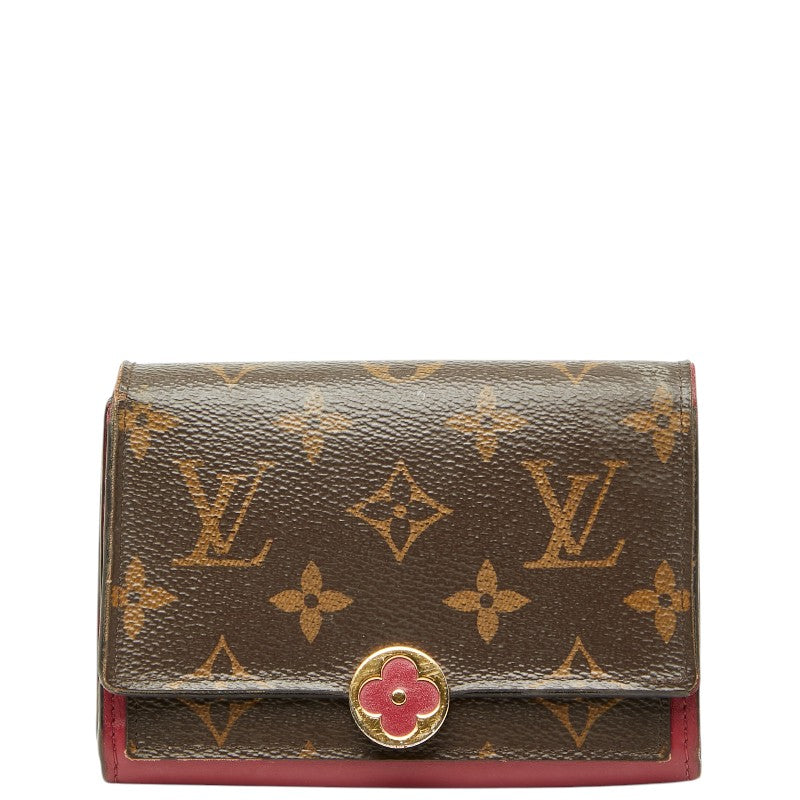 Louis Vuitton Portefeuille Flore Compact Monogram Wallet