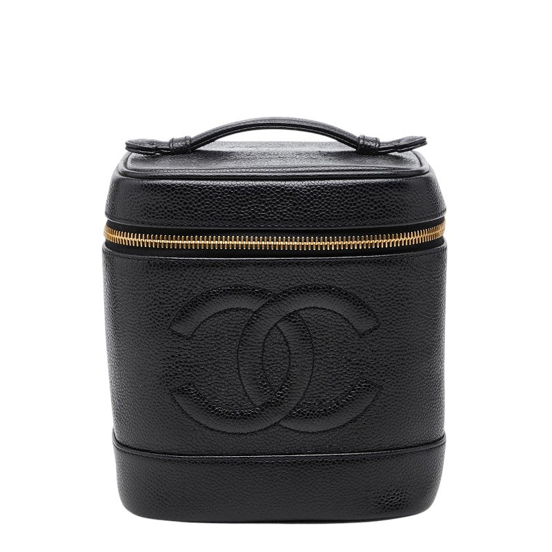 Chanel Coco Mark Caviar Vanity Bag
