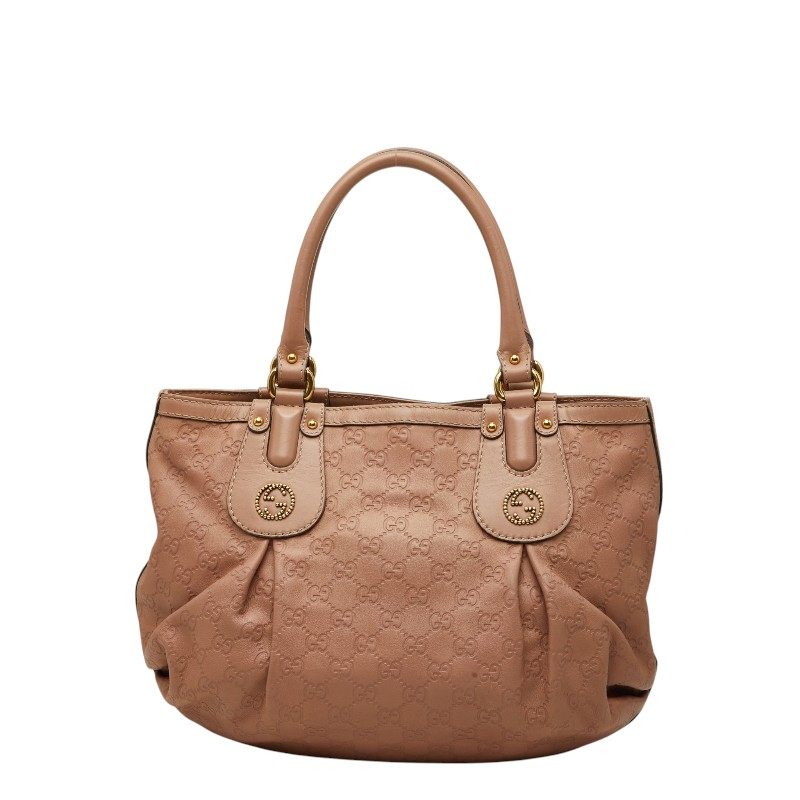 Gucci Guccissima Scarlett Leather Tote Bag
