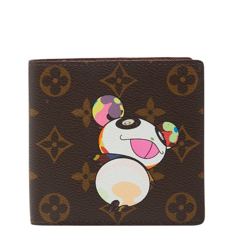 Louis Vuitton Monogram Panda Porte Billets Cartes Credit Monnaie Wallet Limited