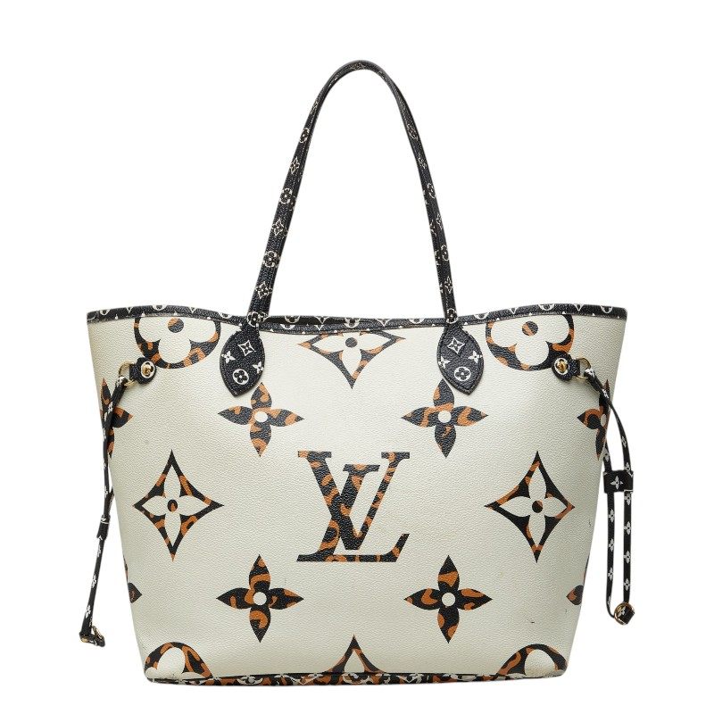 Louis Vuitton Neverfull MM Monogram Jungle Tote Bag