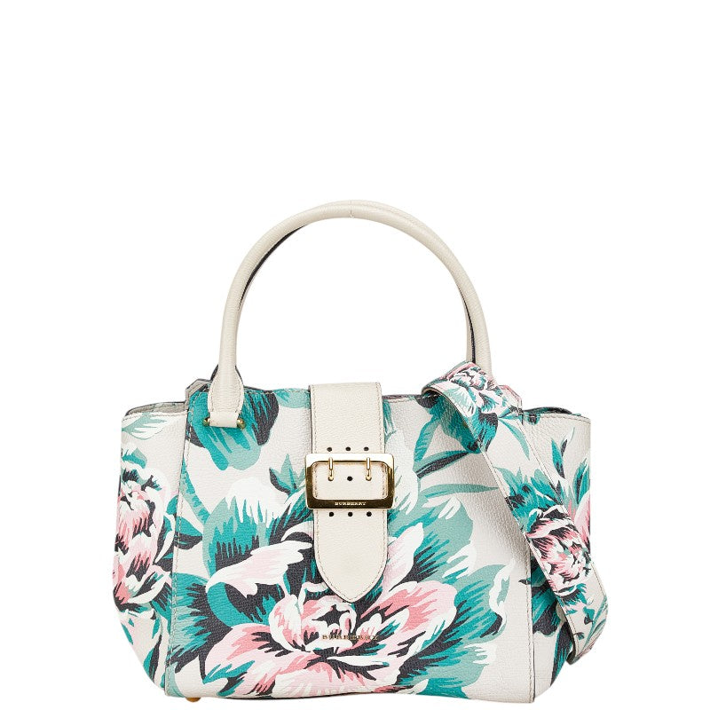 Burberry Buckle Tote Leather 2way Bag