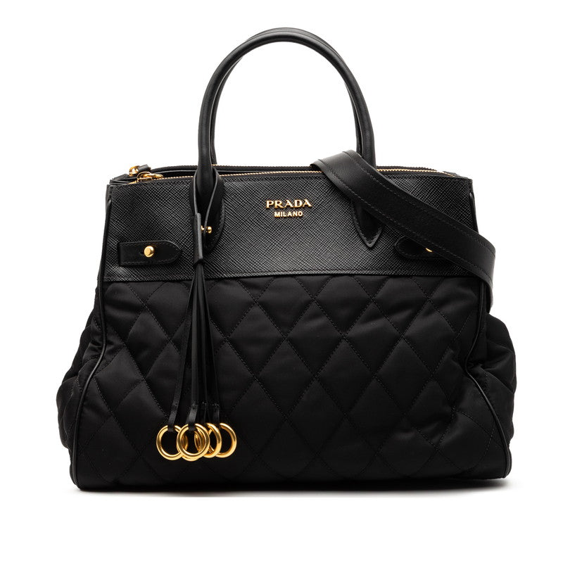 Prada 1BA079 Nylon Saffiano 2way Bag