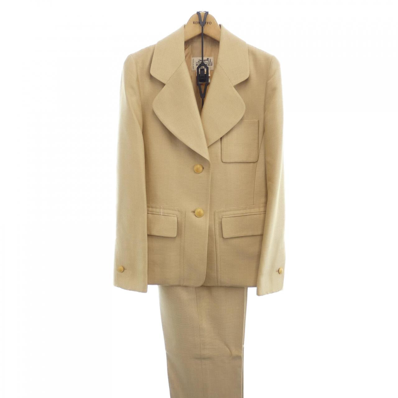 Hermes Silk Suit