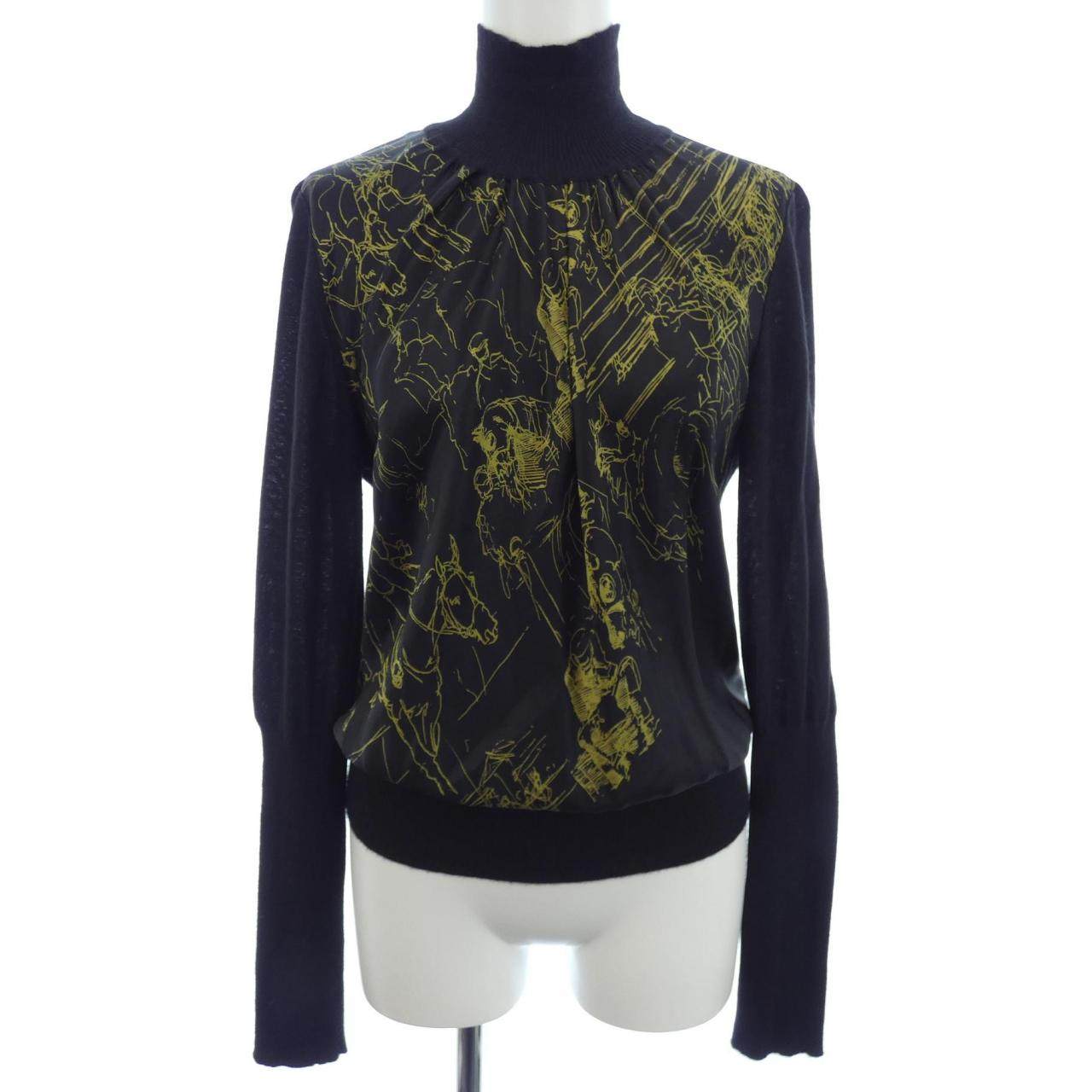 Hermes Silk Cashmere Top
