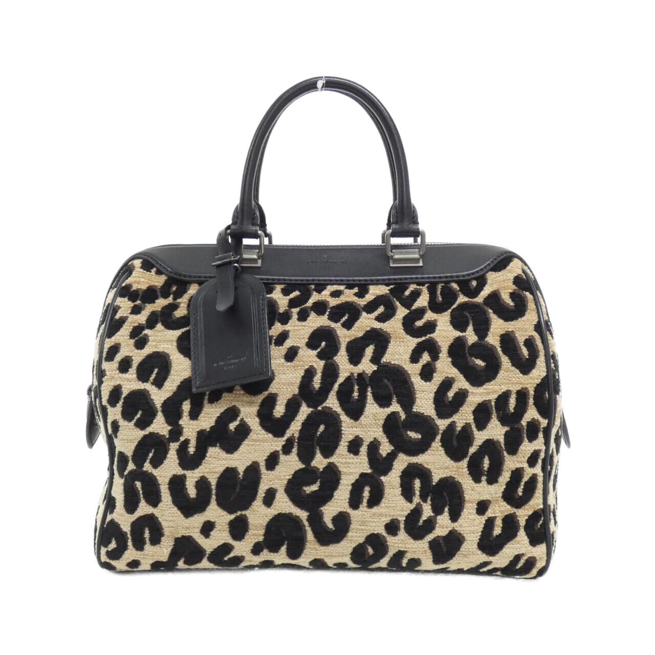 Louis Vuitton Leopard Speedy Canvas Boston Bag