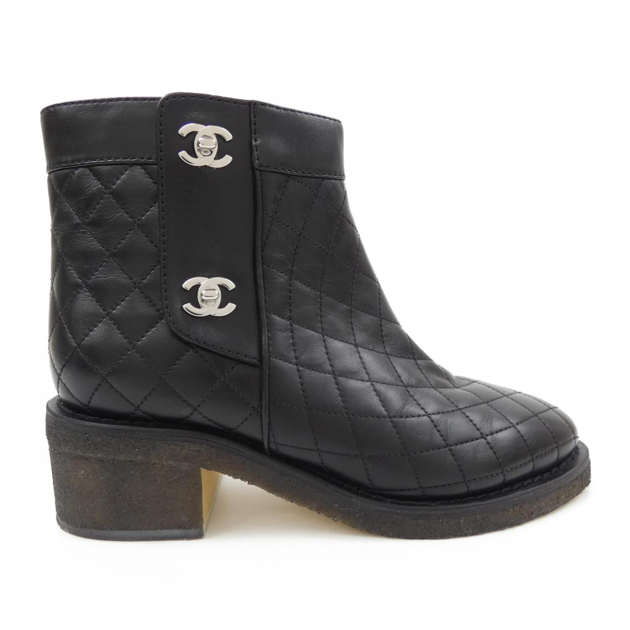 Chanel Leather Boots