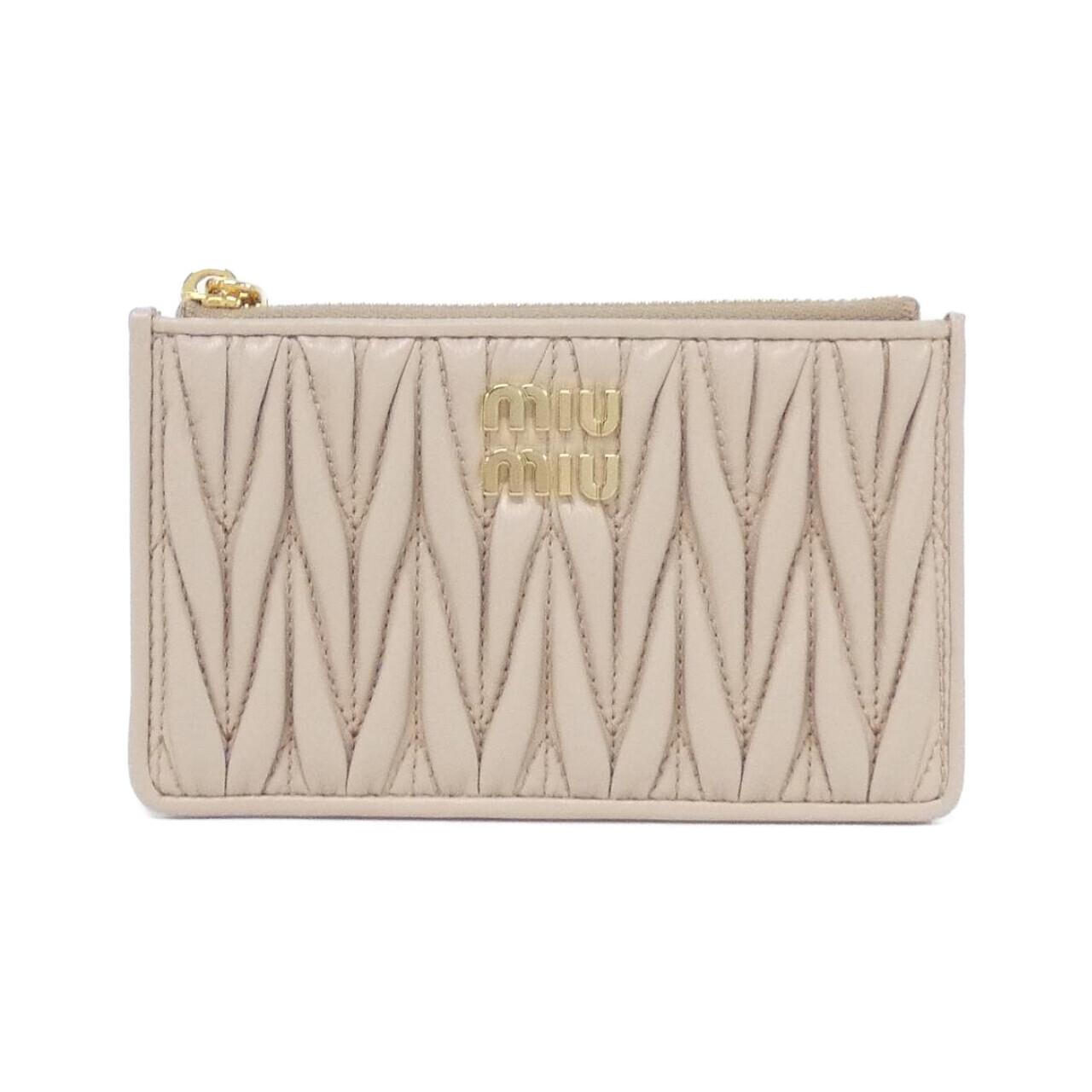 Miu Miu MATELASSE MIU coin case