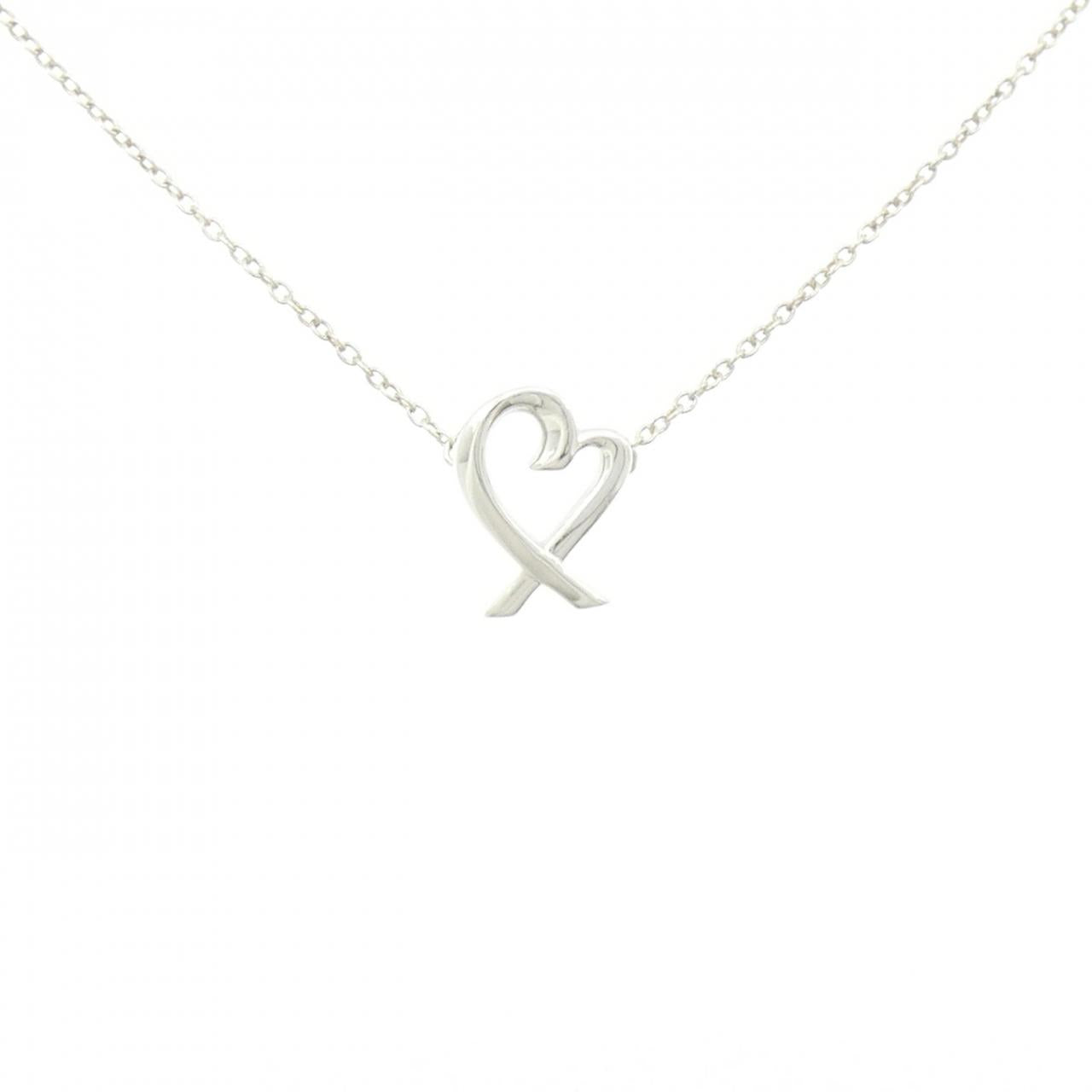 Tiffany Loving Heart Mini 925 Silver Necklace
