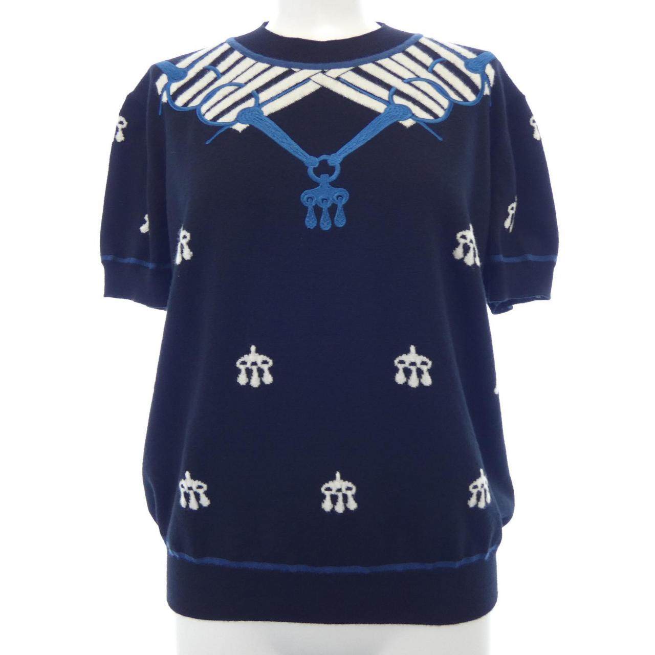 Hermes Wool Knit Top