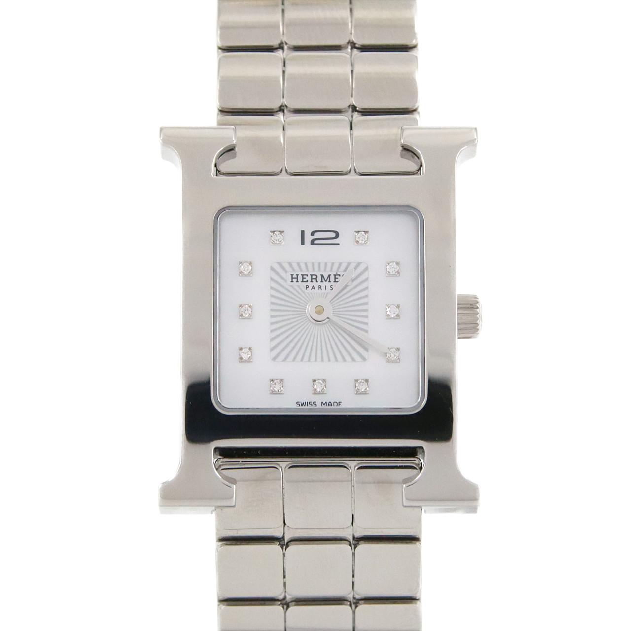 Hermes H Watch Stainless Steel Quartz