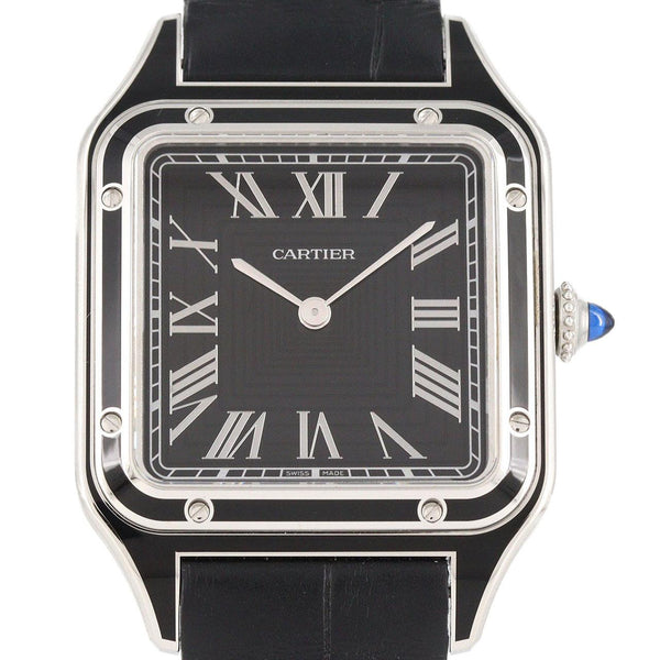 Cartier Santos Dumont Stainless Steel Manual Winding