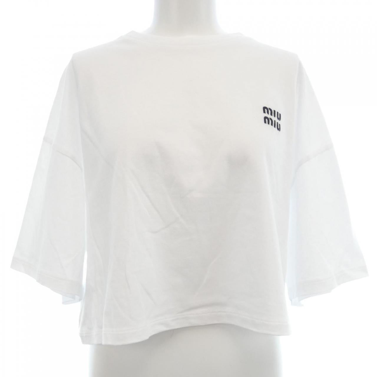 Miu Miu Cotton T Shirt