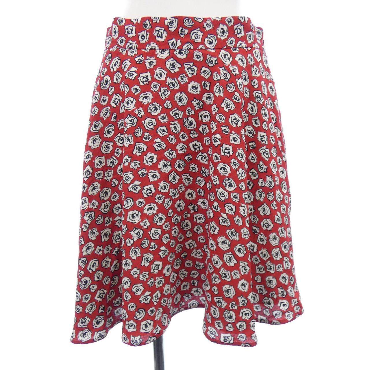 Miu Miu Floral Skirt