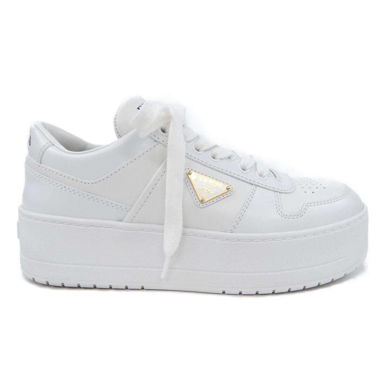 Prada Triangle Logo Downtown Bold Sneakers