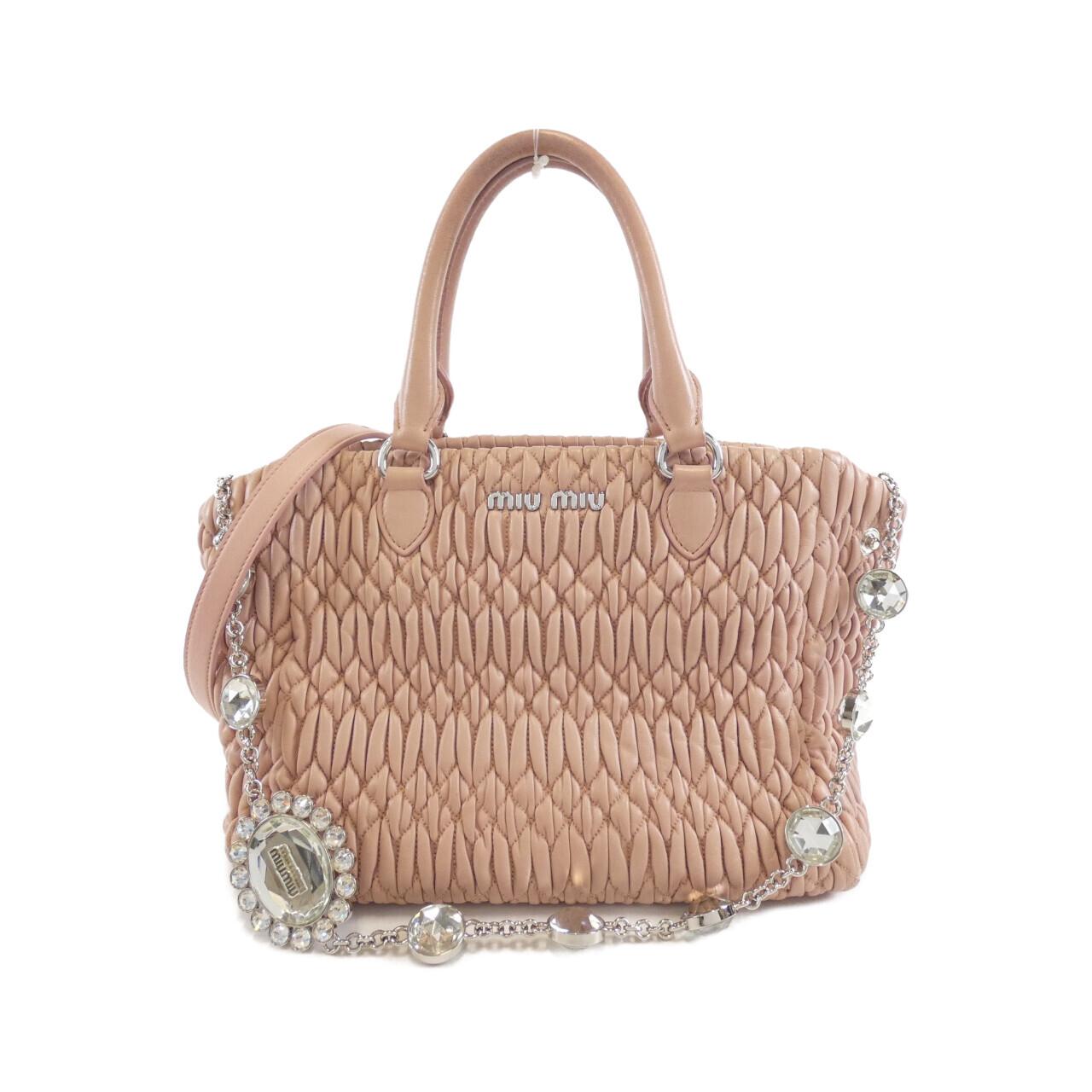 Miu Miu 5BA067 NAPPA CRYSTAL Bag