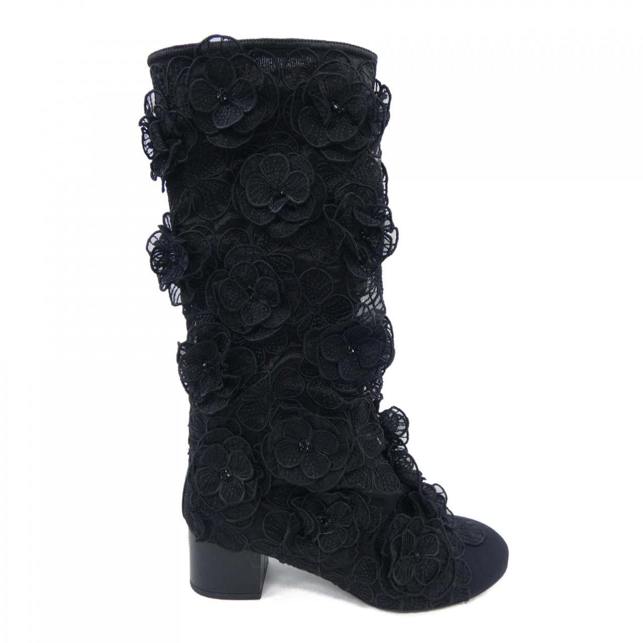 Chanel Leather Boots