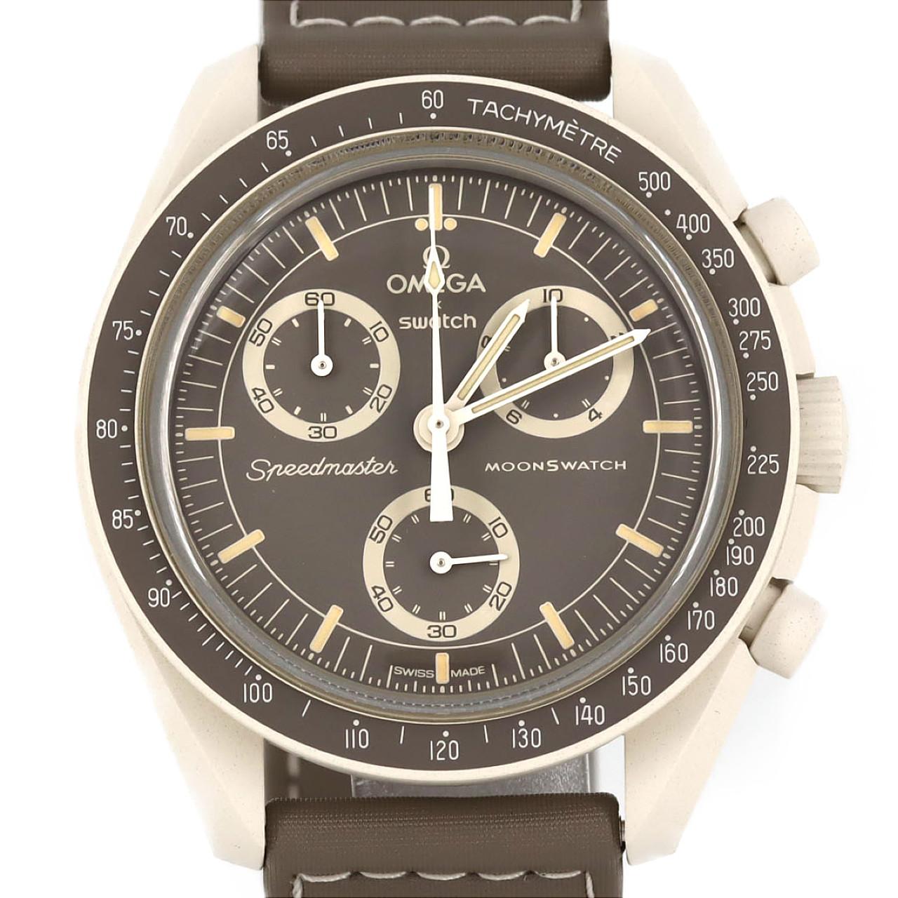 Swatch x Omega Mission on Earth Desert Bioceramic