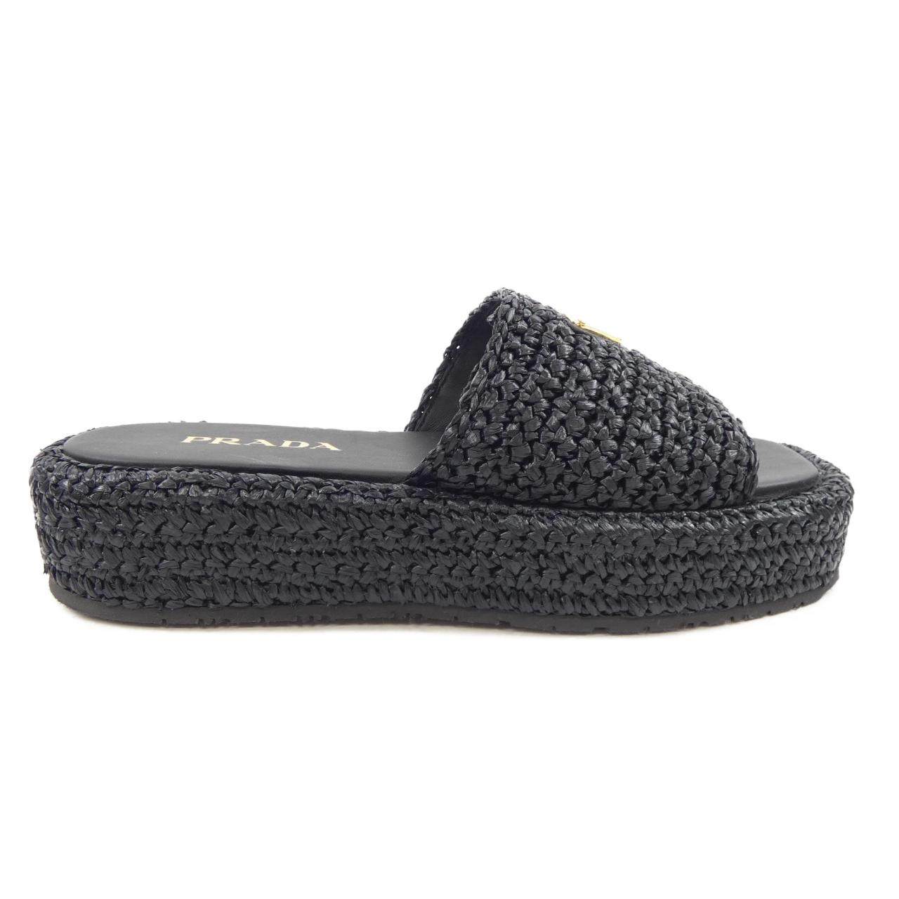 Prada Platform Slide Sandals