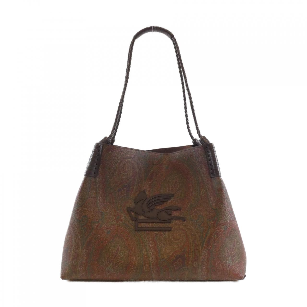 Etro 1D0028 AA060 Coated Canvas Bag