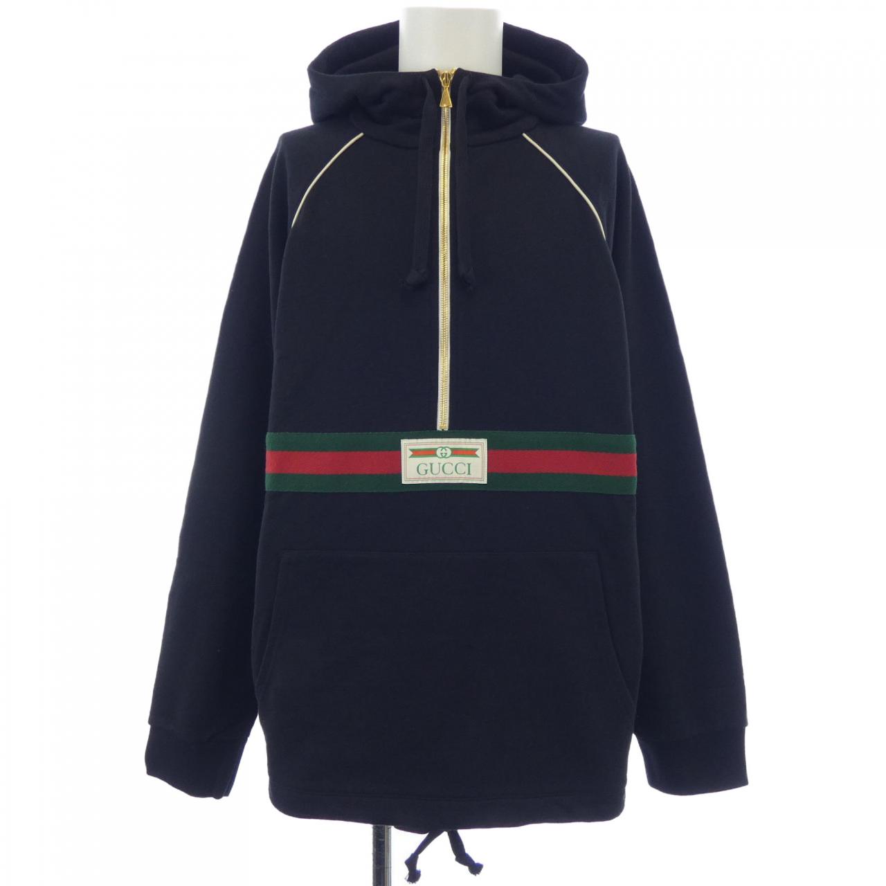 Gucci Web GUCCI Label Sweatshirt Hoodie