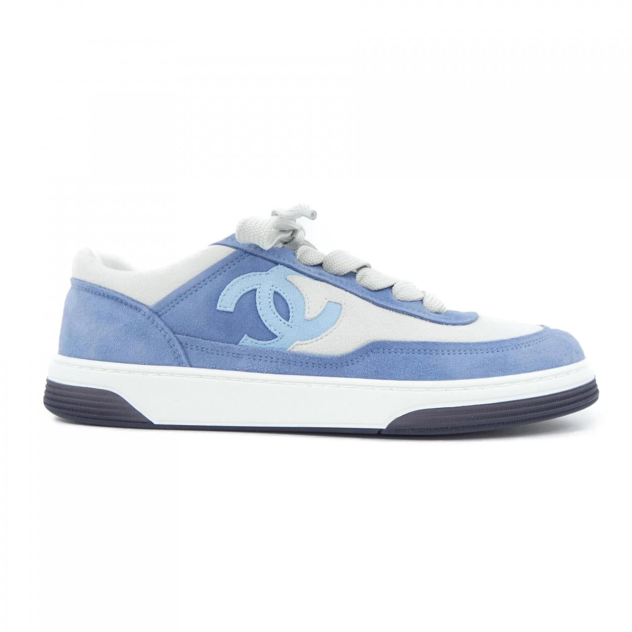 Chanel Suede Calfskin Sneakers