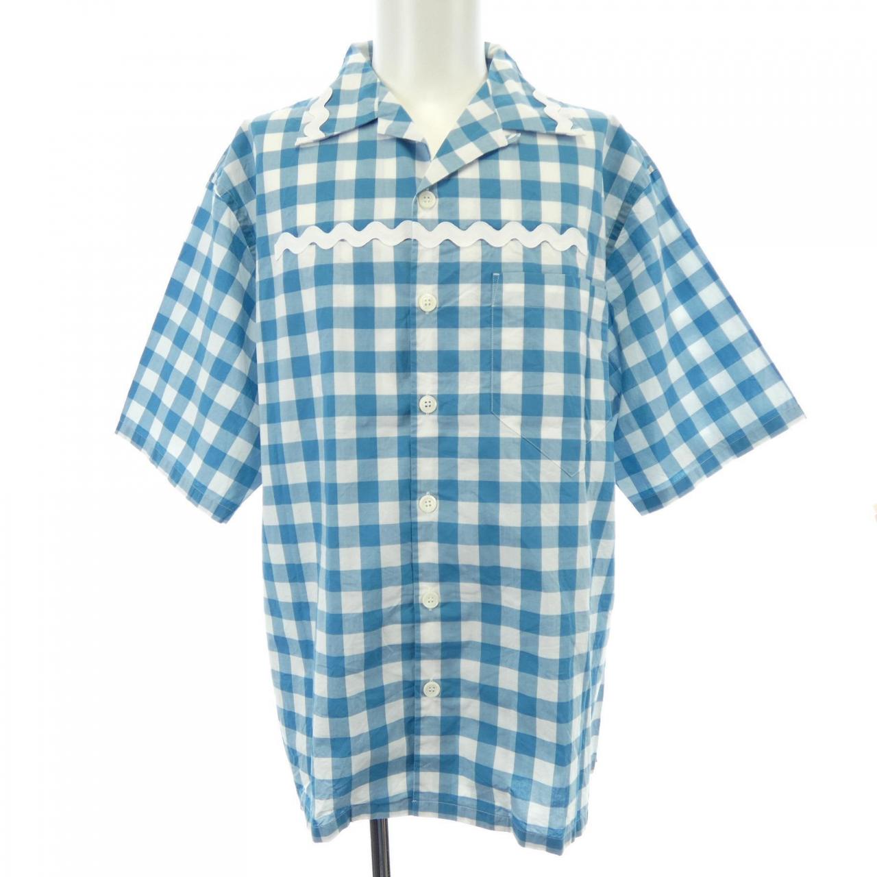 Prada Cotton Short Sleeve Shirt