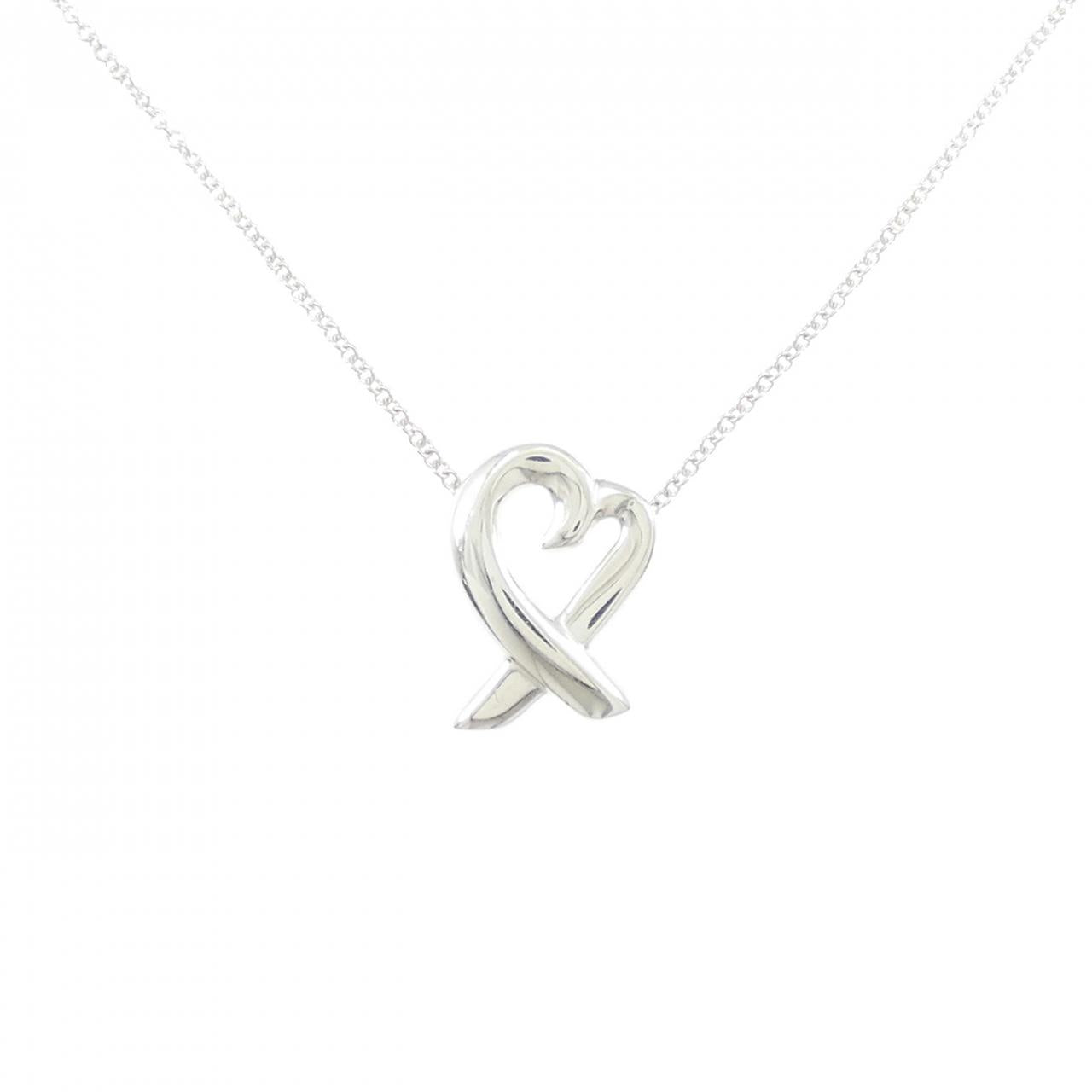 Tiffany Loving Heart 925 Silver Necklace