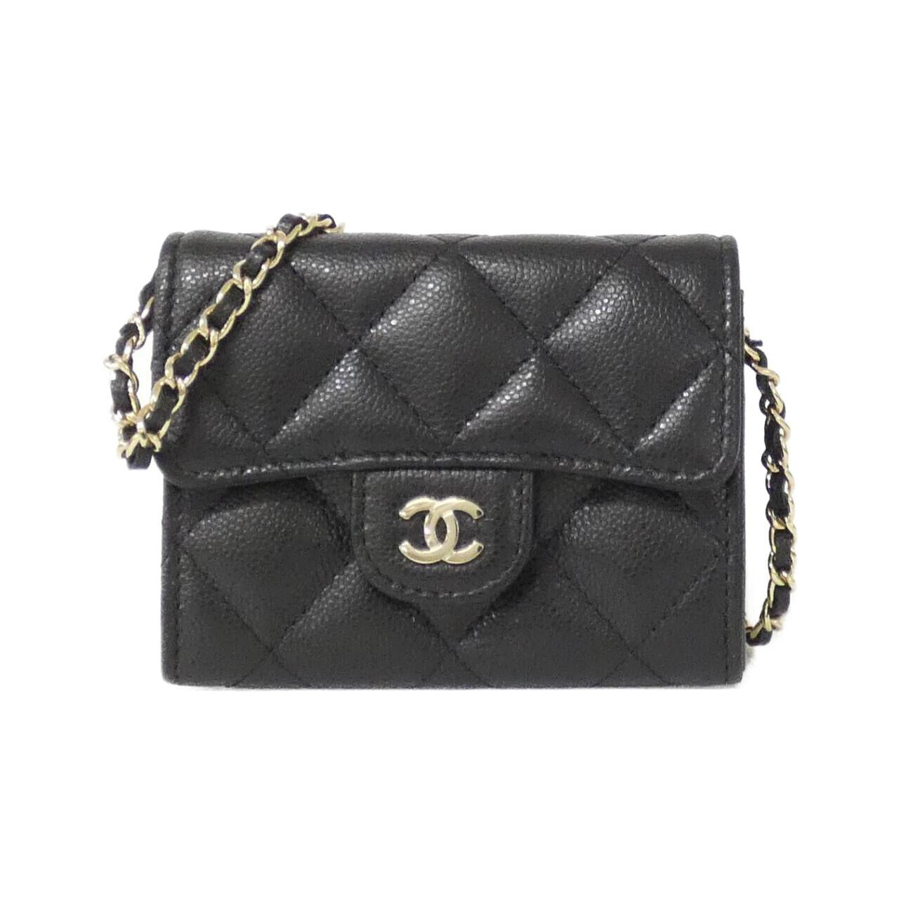 Chanel Timeless Classic Line Caviar Skin Card Case