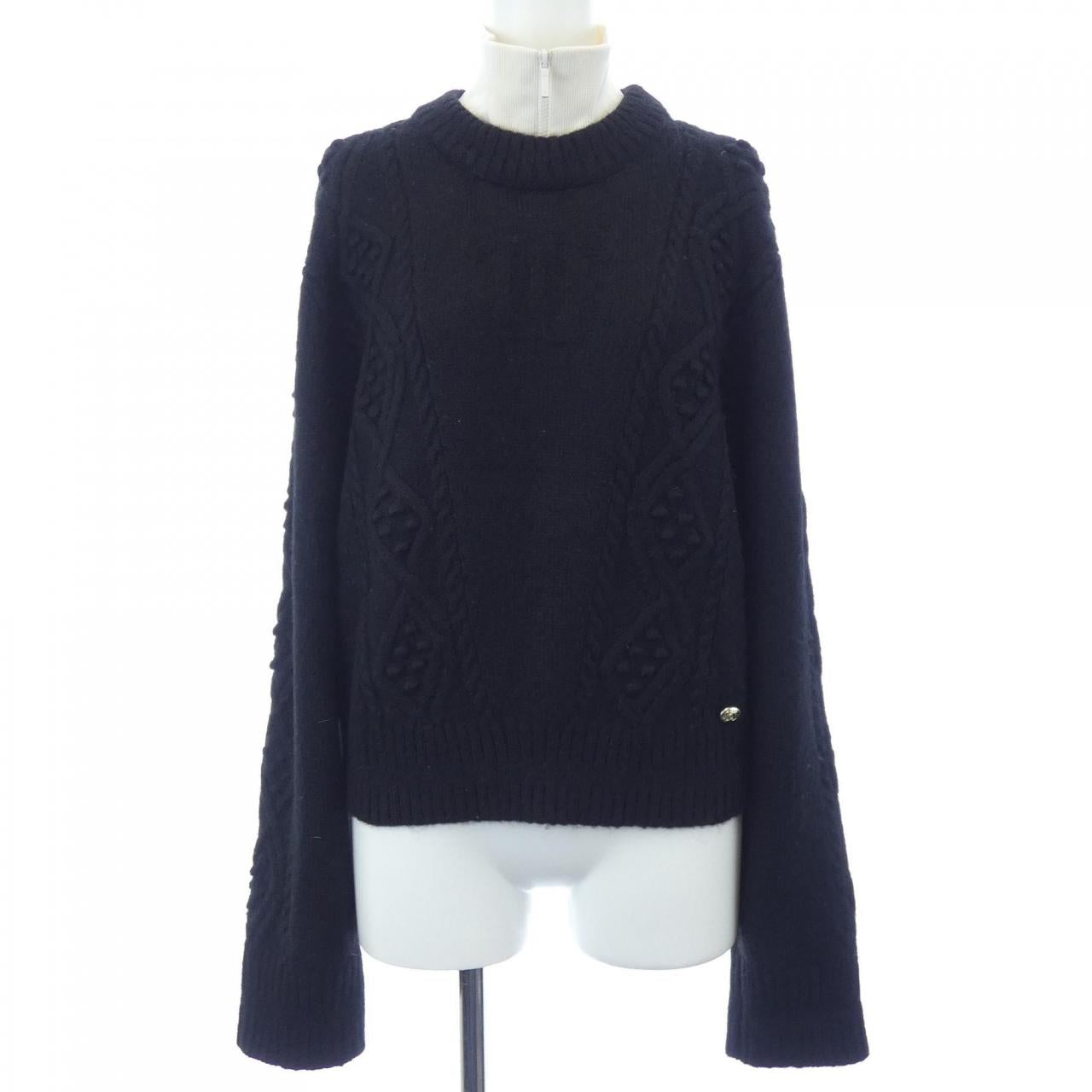 Chanel Cashmere Blend Knit Top