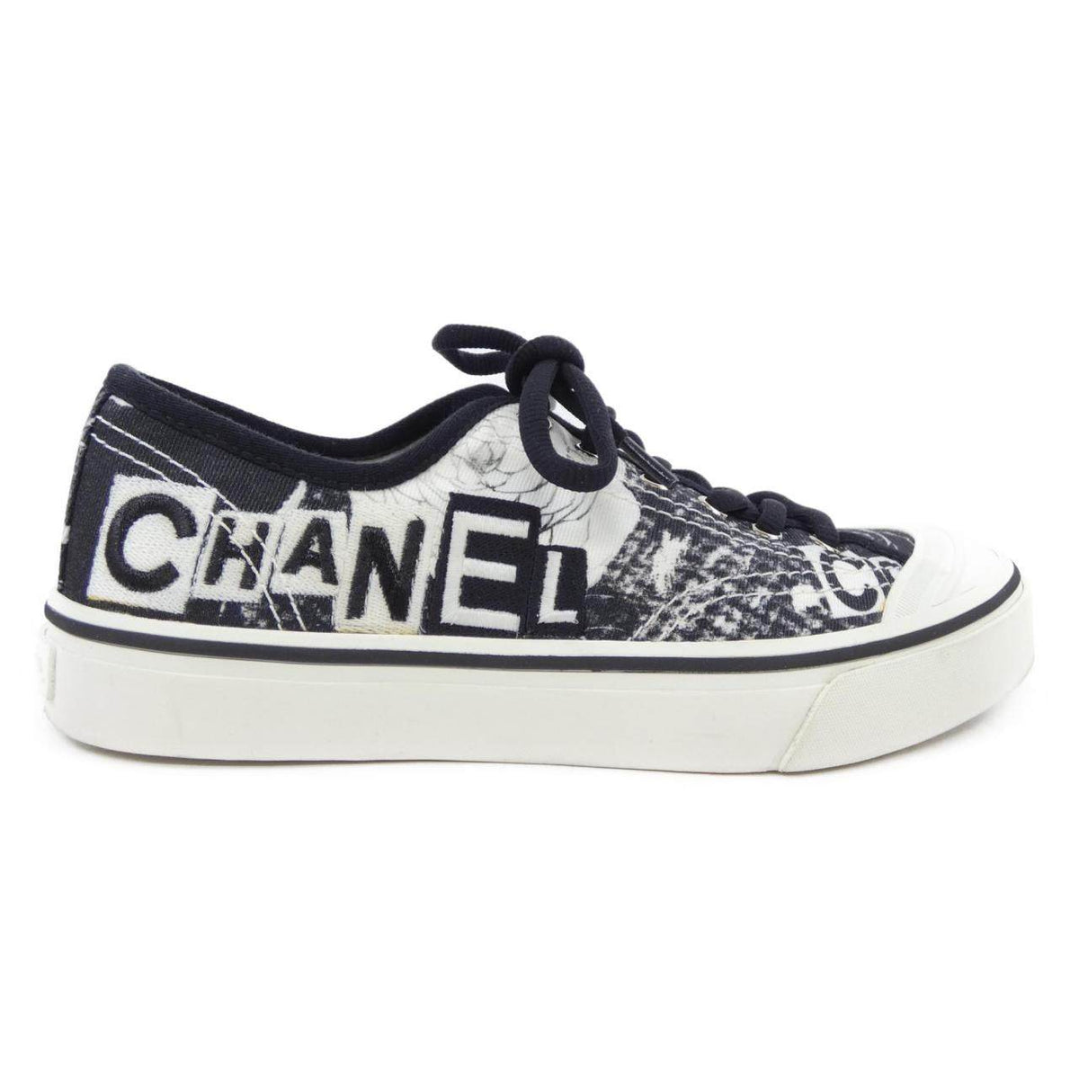 Chanel Patent Sneakers