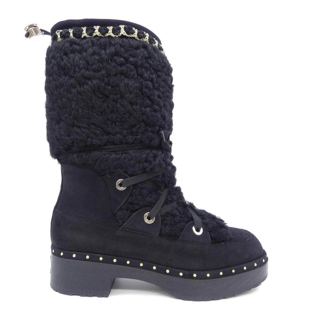 Chanel Leather Boots