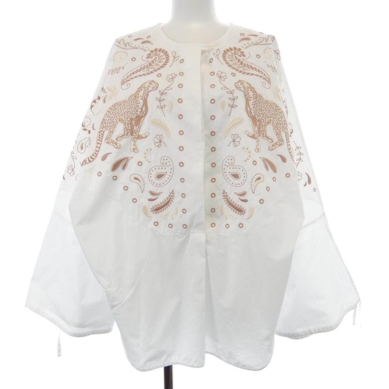 Hermes Beach Shirt Top