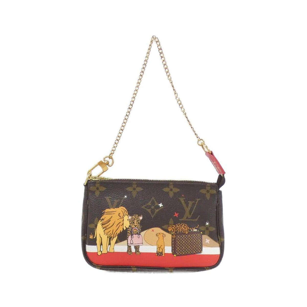 Louis Vuitton Mini Pochette Accessoires Monogram Pouch Limited