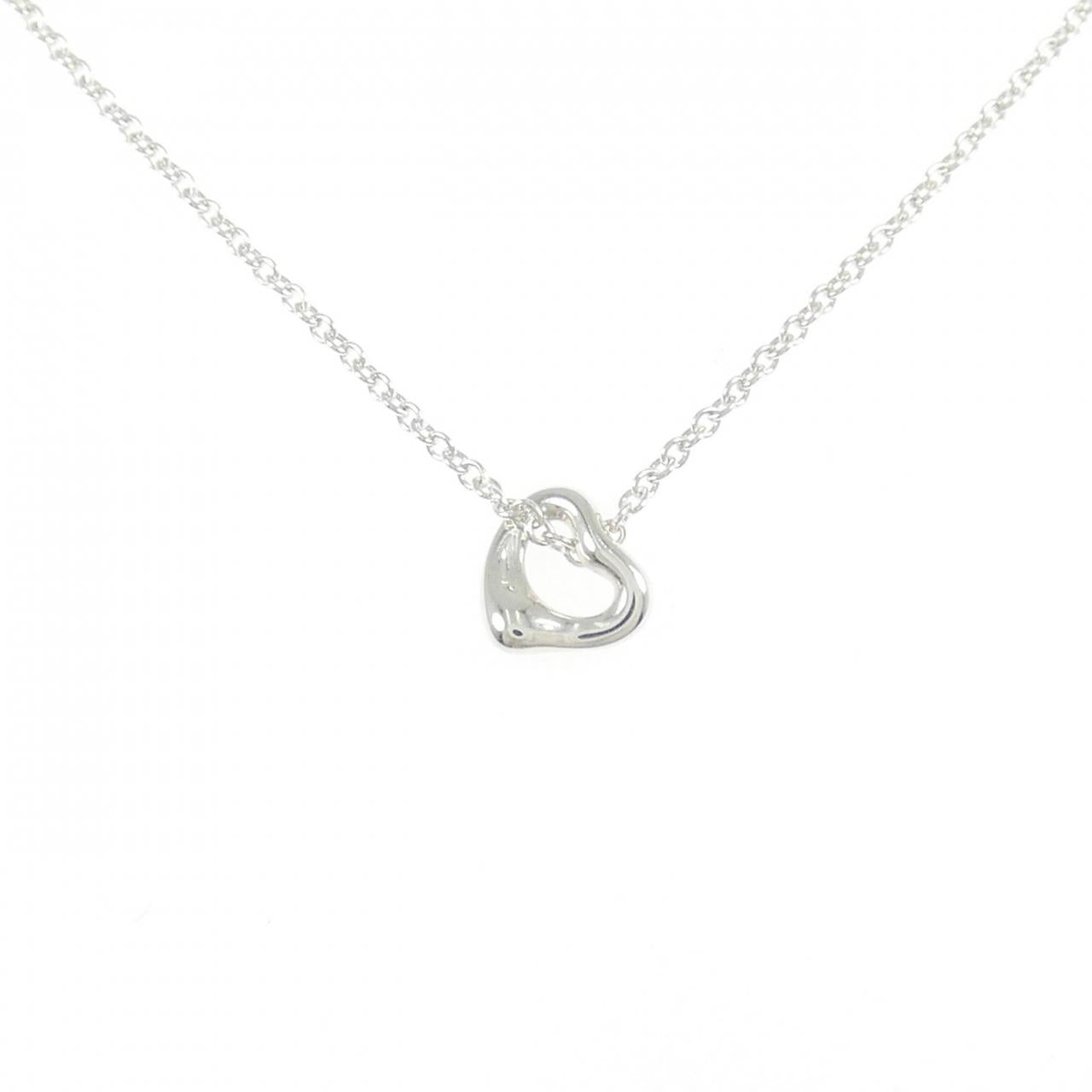 Tiffany Open Heart 925 Silver Necklace