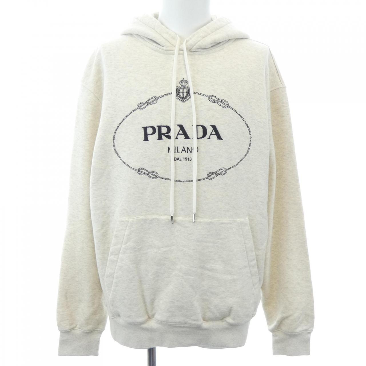 Prada Cotton Fleece Hoodie