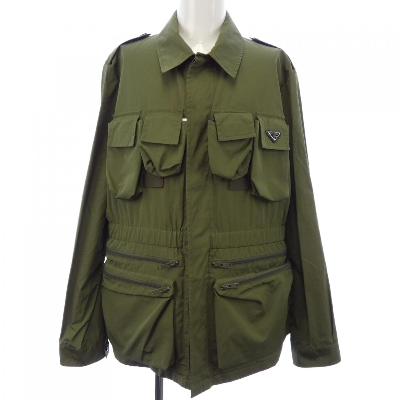 Prada Triangle Logo Jacket