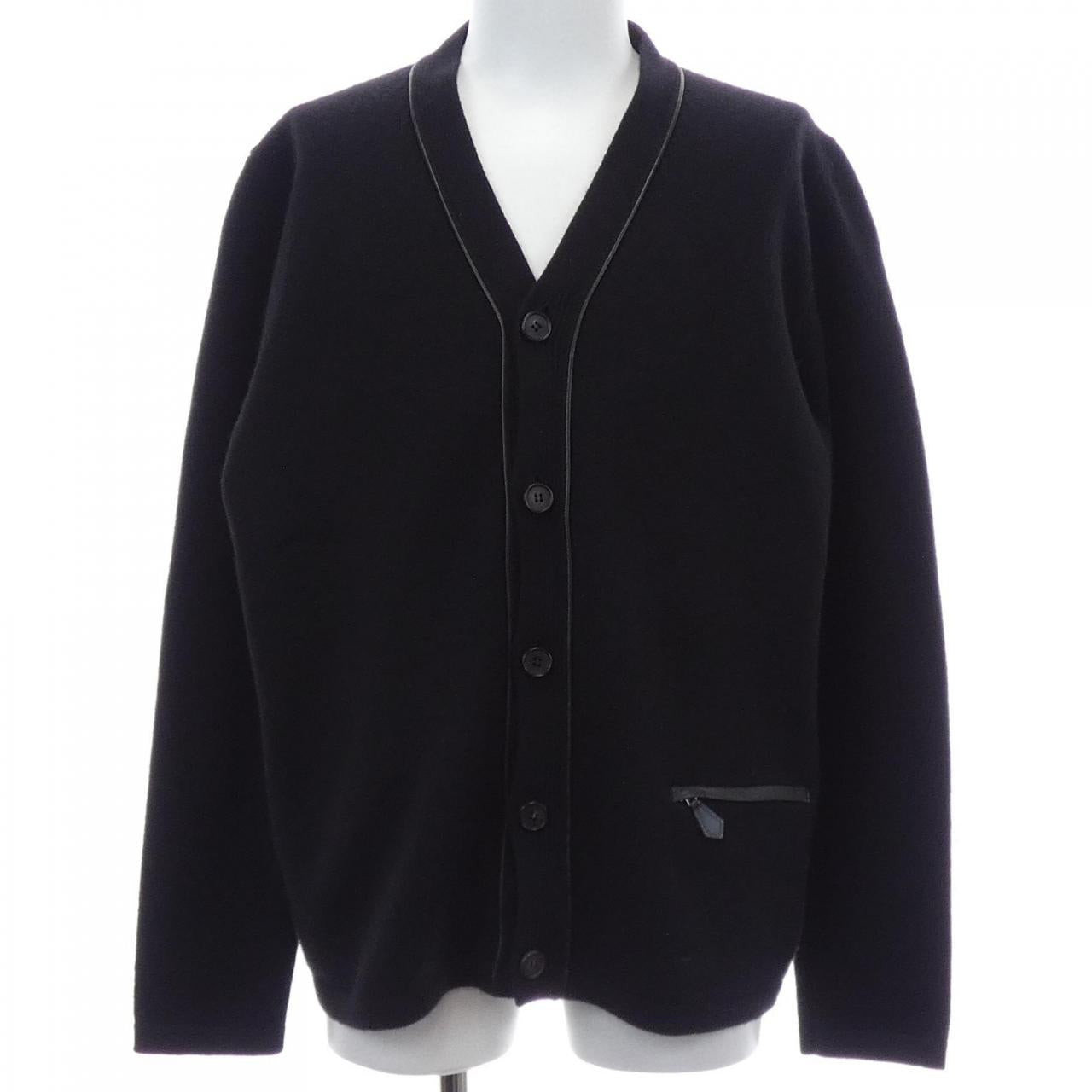 Hermes 100 Cashmere Cardigan L
