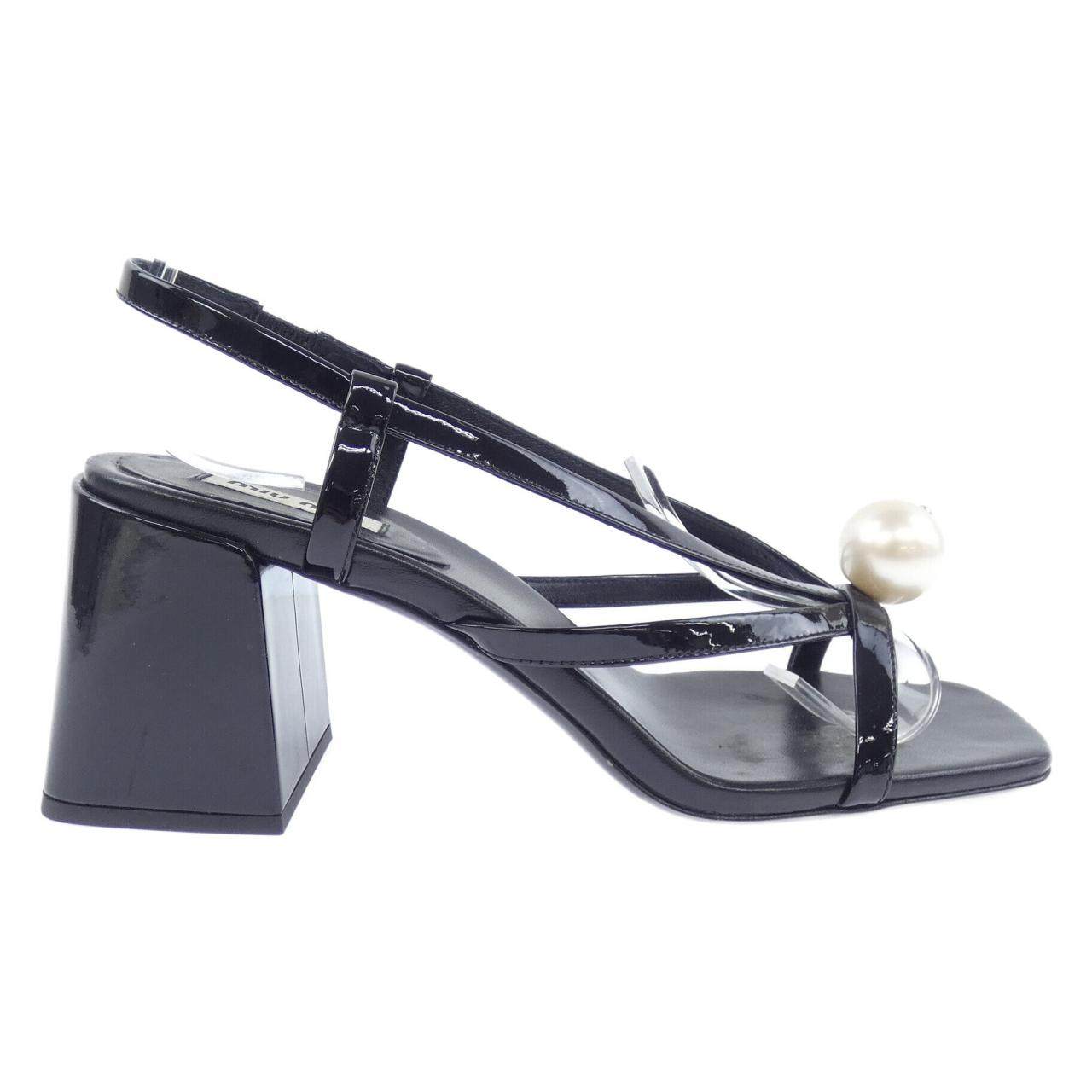 MIU MIU Leather Sandals