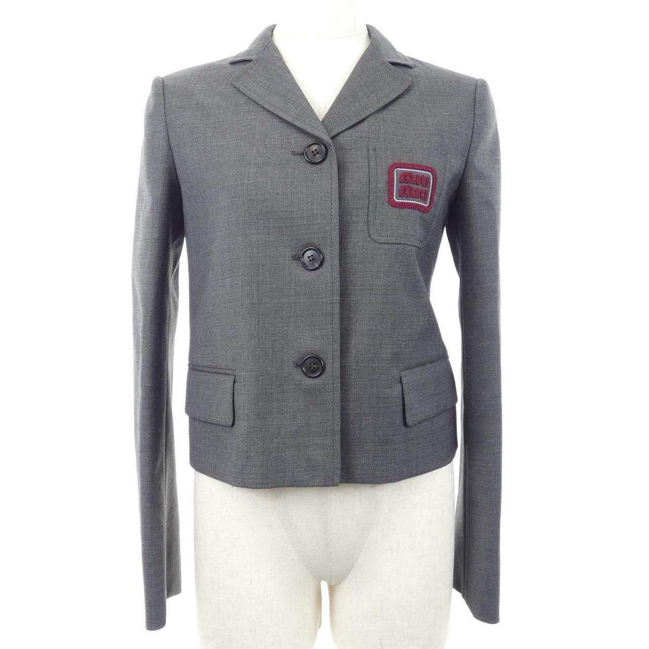 Miu Miu Single Breasted Jacket