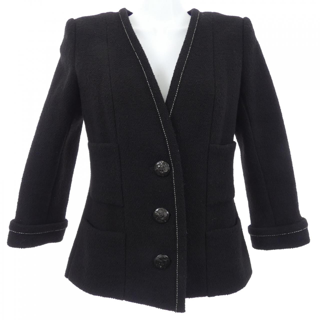Chanel Collarless Jacket