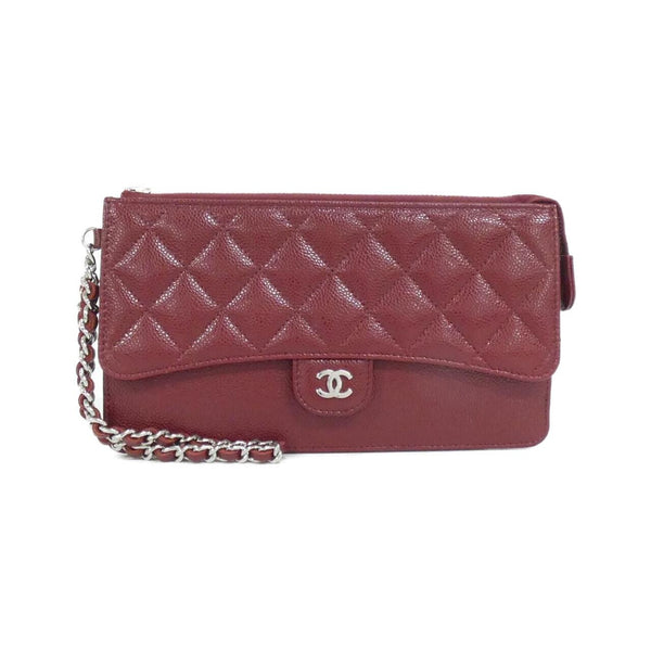 Chanel Timeless Classic Line Grained Calfskin Long Wallet