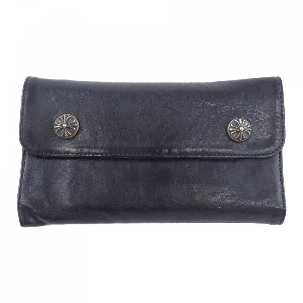 Chrome Hearts WAVE CROSS BTN Wallet
