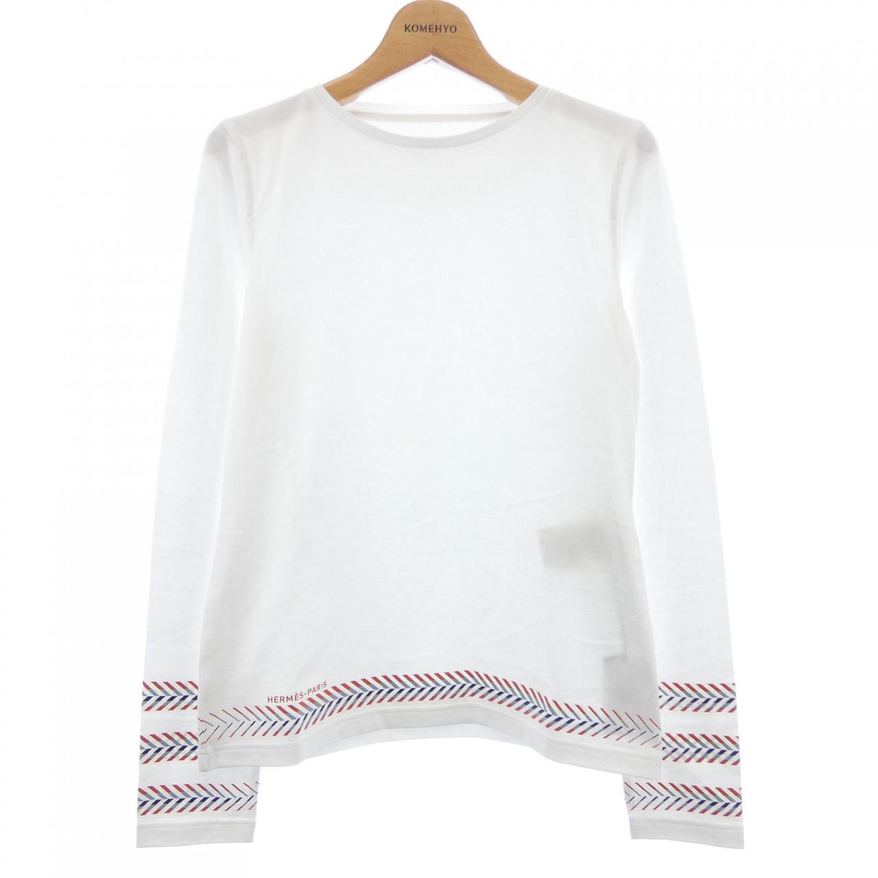 Hermes CHEVRON Cartouche Cotton TShirt