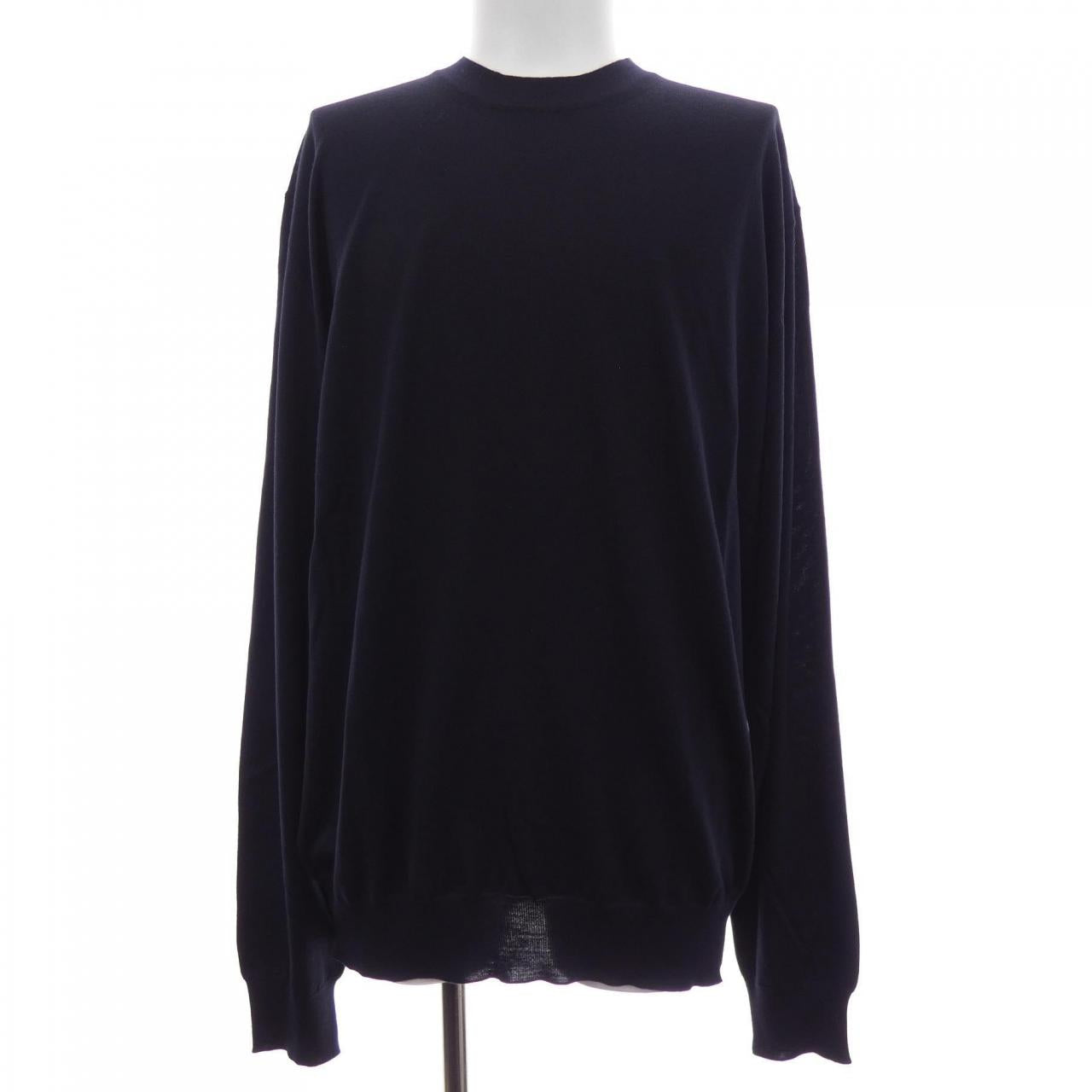 Hermes H Detail Wool Knitwear